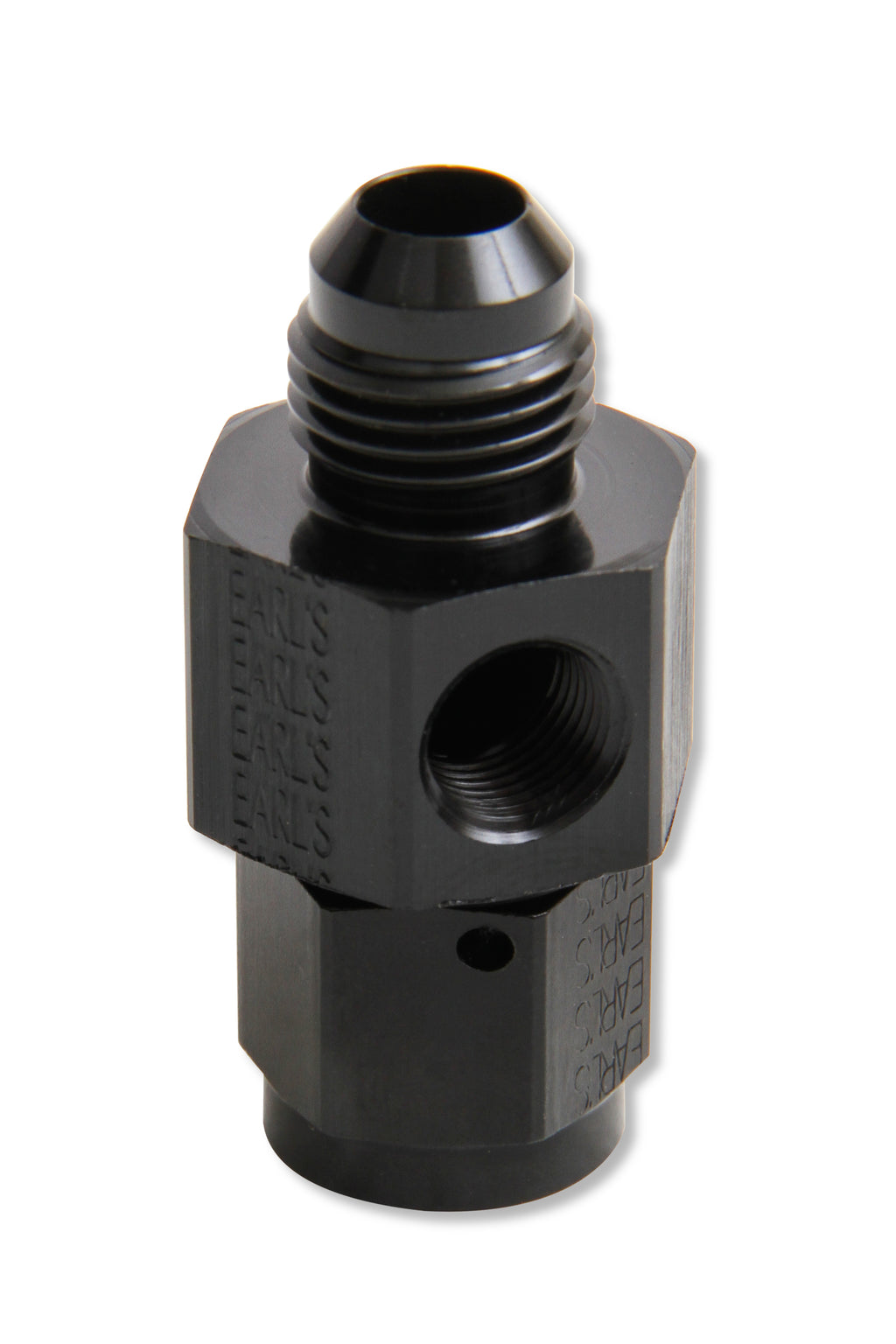 Earls - 1/8" NPT in Hex_x000D_
-8AN Male to -8AN Female