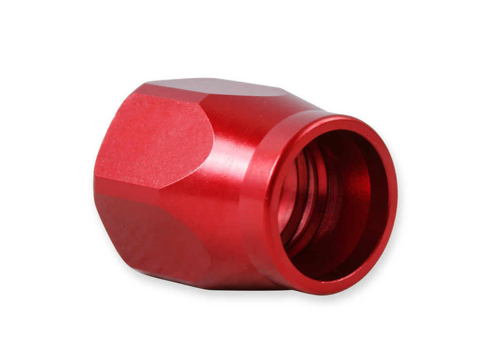Earls Straight Auto-Fit Hose End AN -4 - Red/Blue