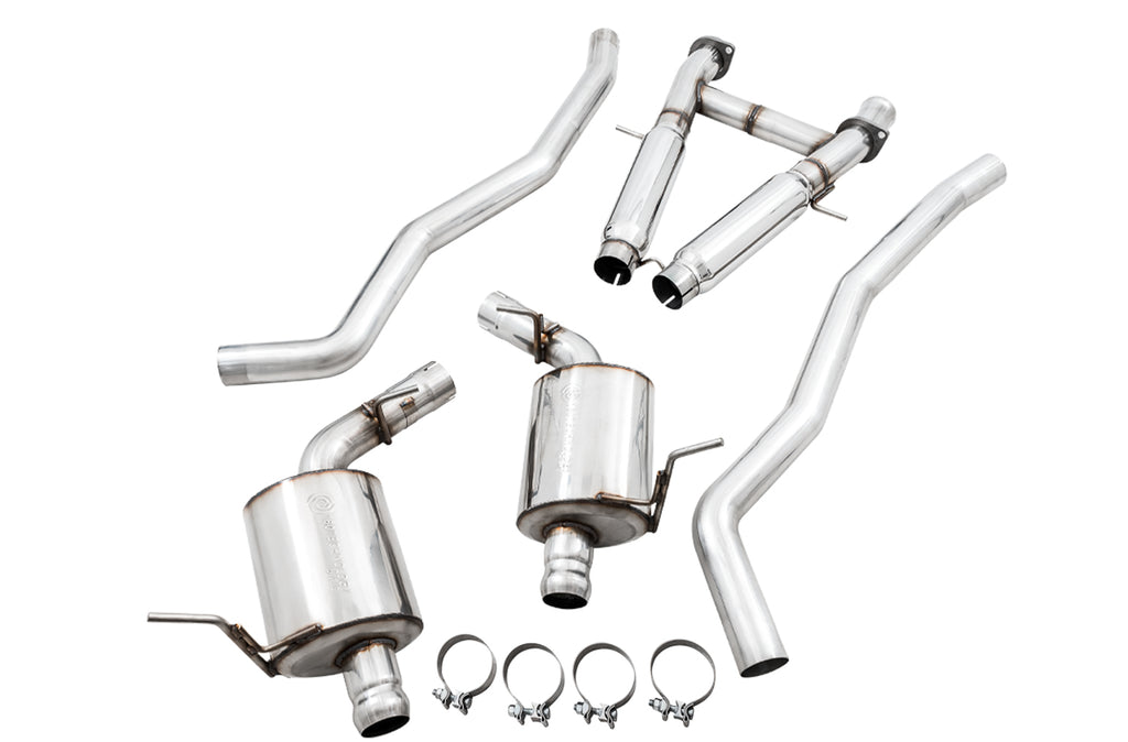 AWE Touring Edition Exhaust for Jeep Grand Cherokee SRT and Trackhawk - for use with stock tips