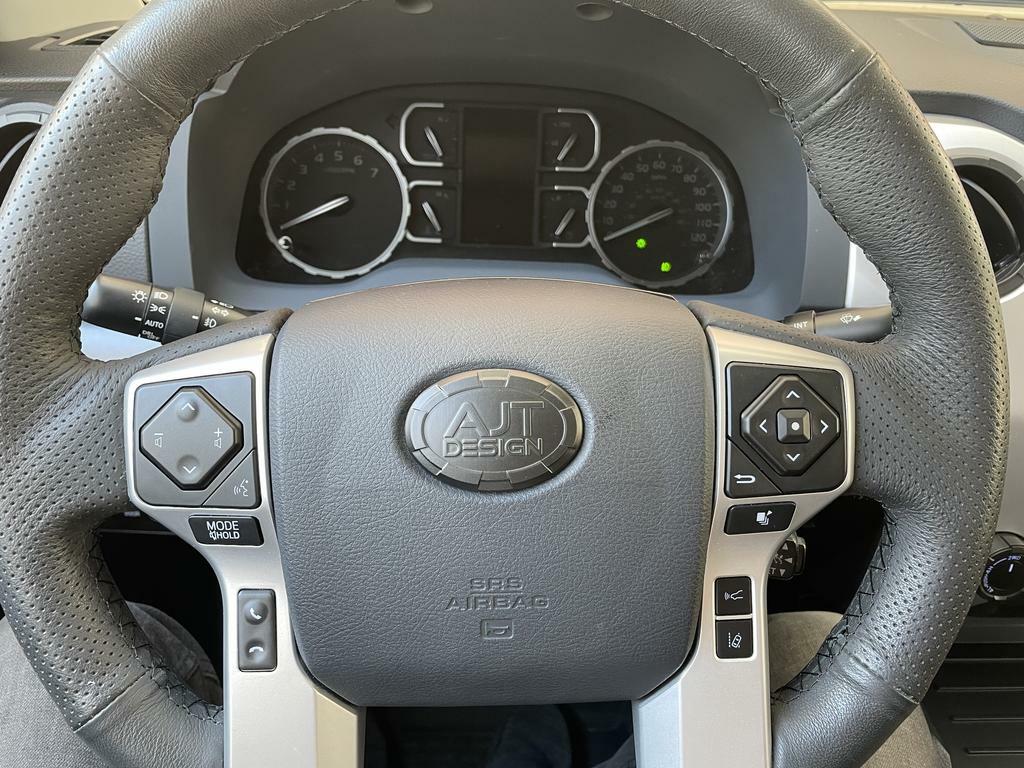 Steering Wheel Emblem Overlay (Select Toyota Models) - VOODOO BLUE - AJT DESIGN