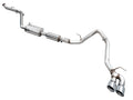 AWE 0FG Exhaust for 4th Gen Toyota Tacoma - Dual Chrome Silver Tips