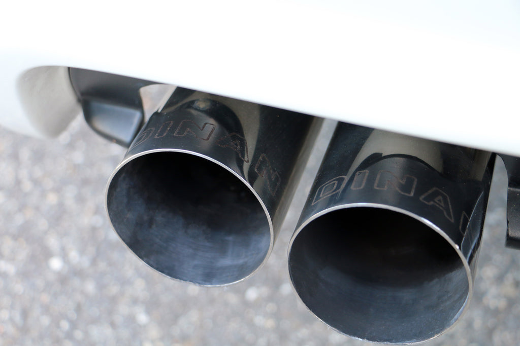 Stainless Steel - Polished Tips - w/ Standard Bumper - E39