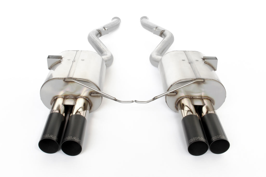 Stainless Steel - Black Tips - E92/E93 - Coupe and Convertible