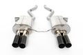 Stainless Steel - Black Tips - E92/E93 - Coupe and Convertible