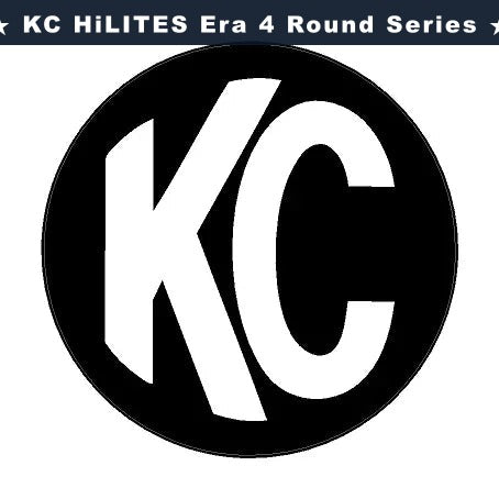 KC HiLITES Era 4 ROUND Series Light Cover Overlays - Universal