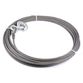 Replacement Steel Winch Rope - 3/8 in x 75 ft, EIPS