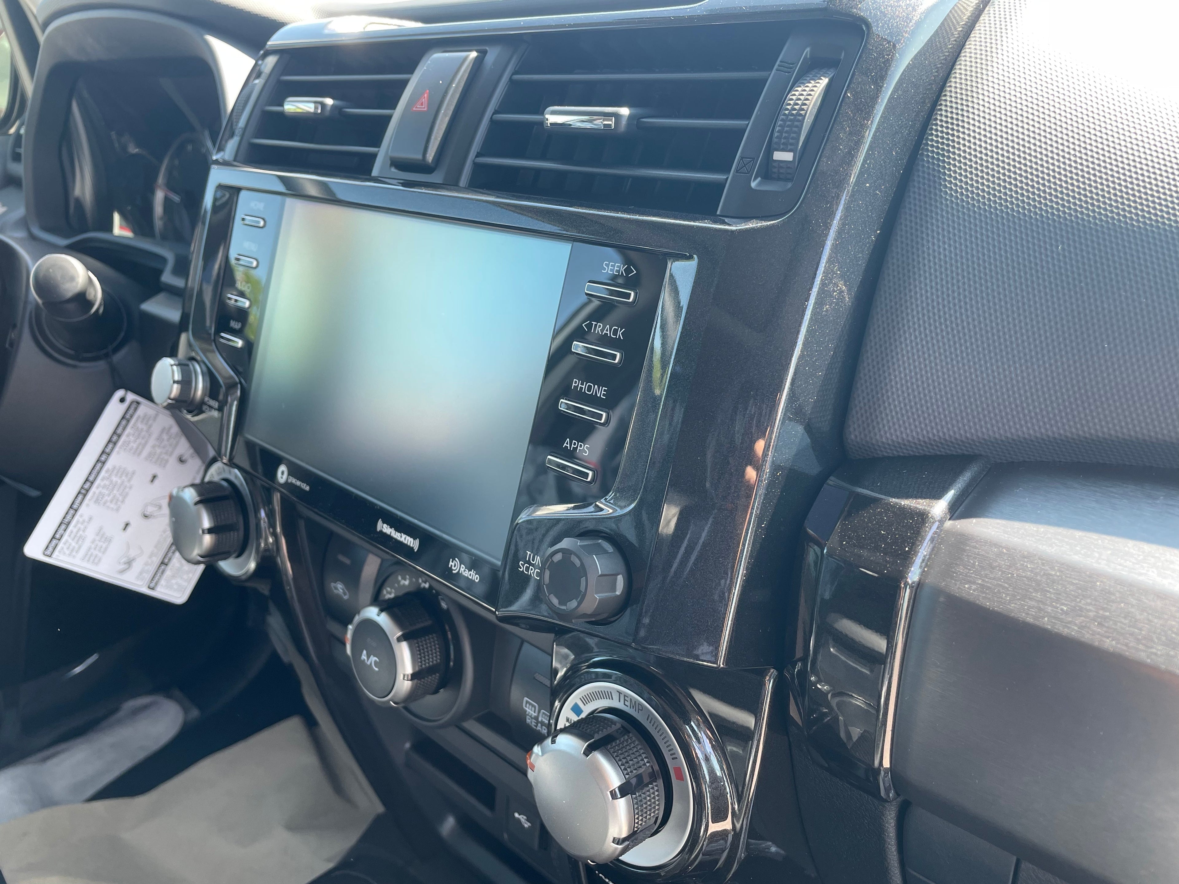 Radio Knobs (2020-2021 Tundra / 2020+ 4Runner) - CEMENT