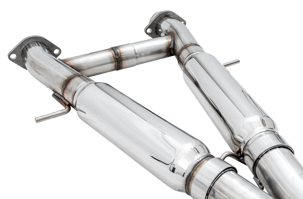 AWE Track Edition Exhaust for Jeep Grand Cherokee SRT - Chrome Silver Tips