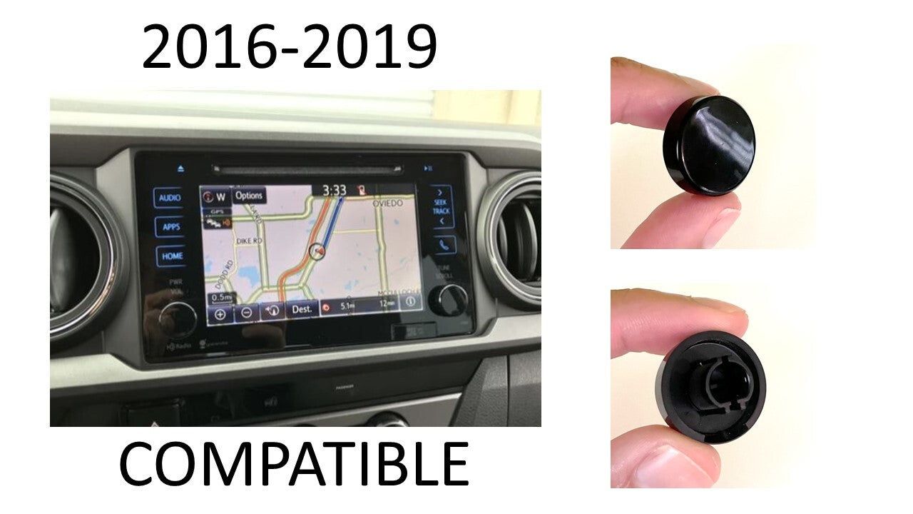 Radio Knobs (2016-2019 Tacoma) - CEMENT