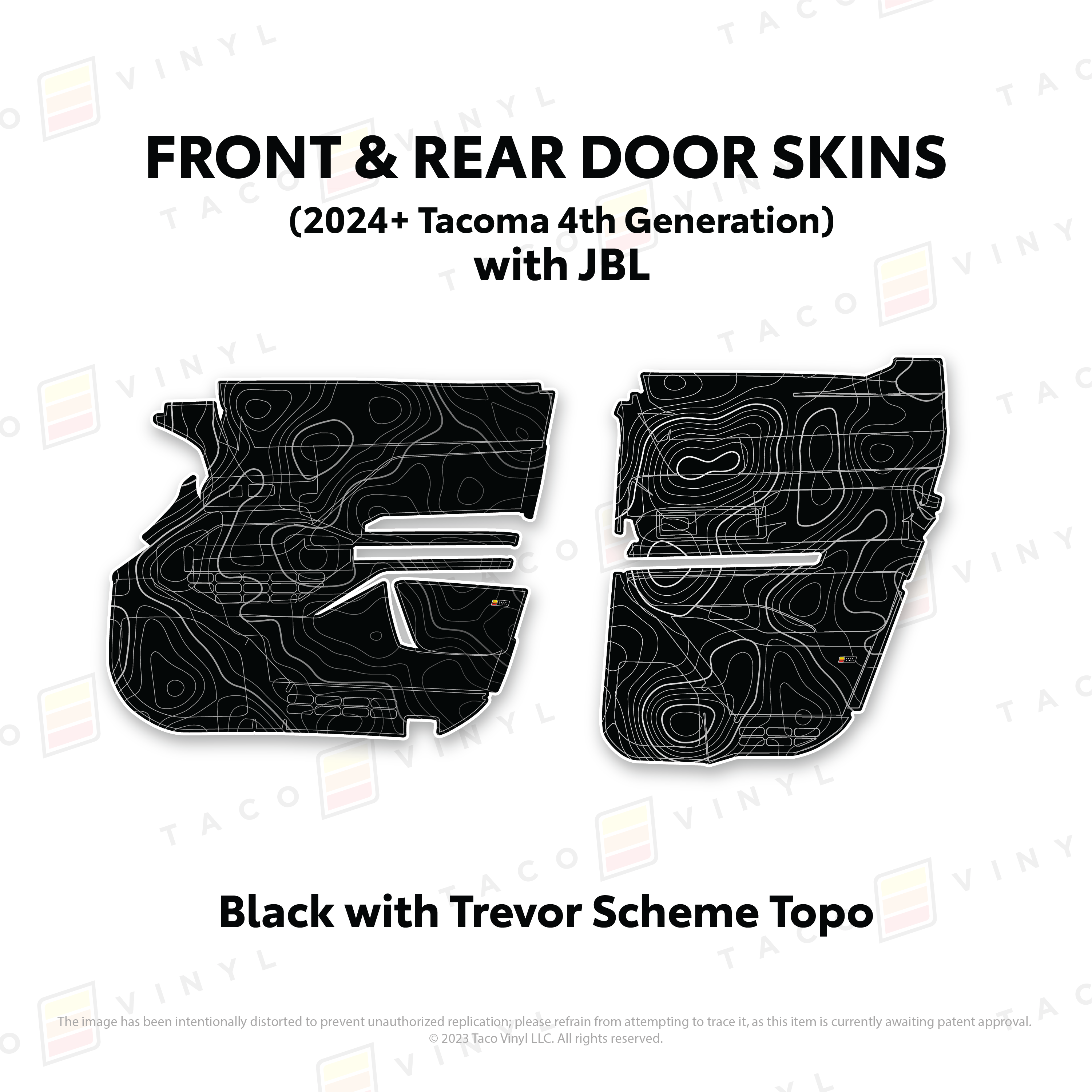 2024+ Tacoma Door Skins