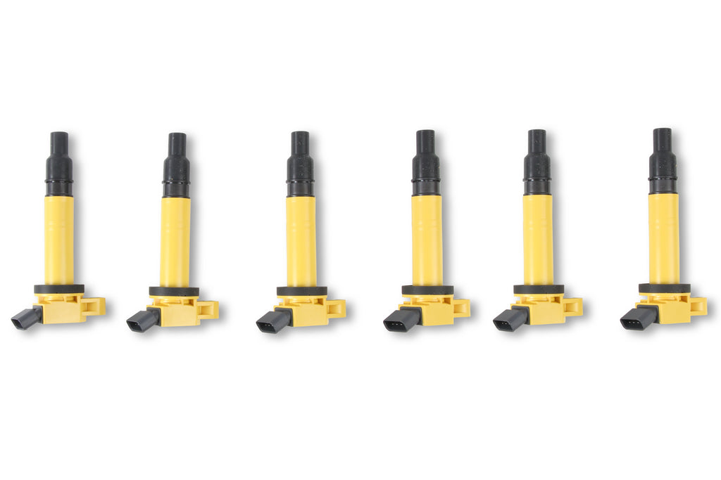 Ignition Coil - SuperCoil - Toyota - 2.4/2.7/4.0L - I4/V6 - 6-Pack - Direct OEM replacement