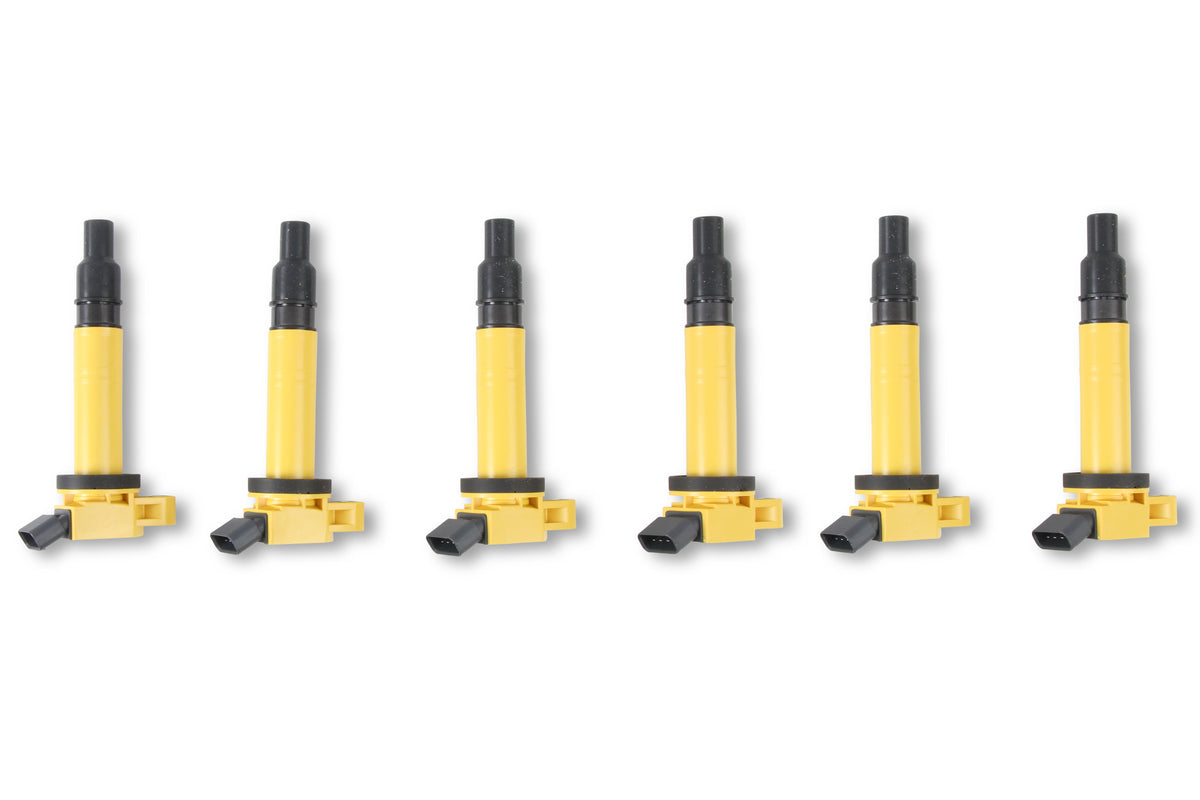 Ignition Coil - SuperCoil - Toyota - 2.4/2.7/4.0L - I4/V6 - 6-Pack - Direct OEM replacement