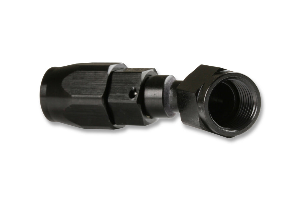 Earls 45 Degree Swivel-Seal® Hose End AN -8 - Black