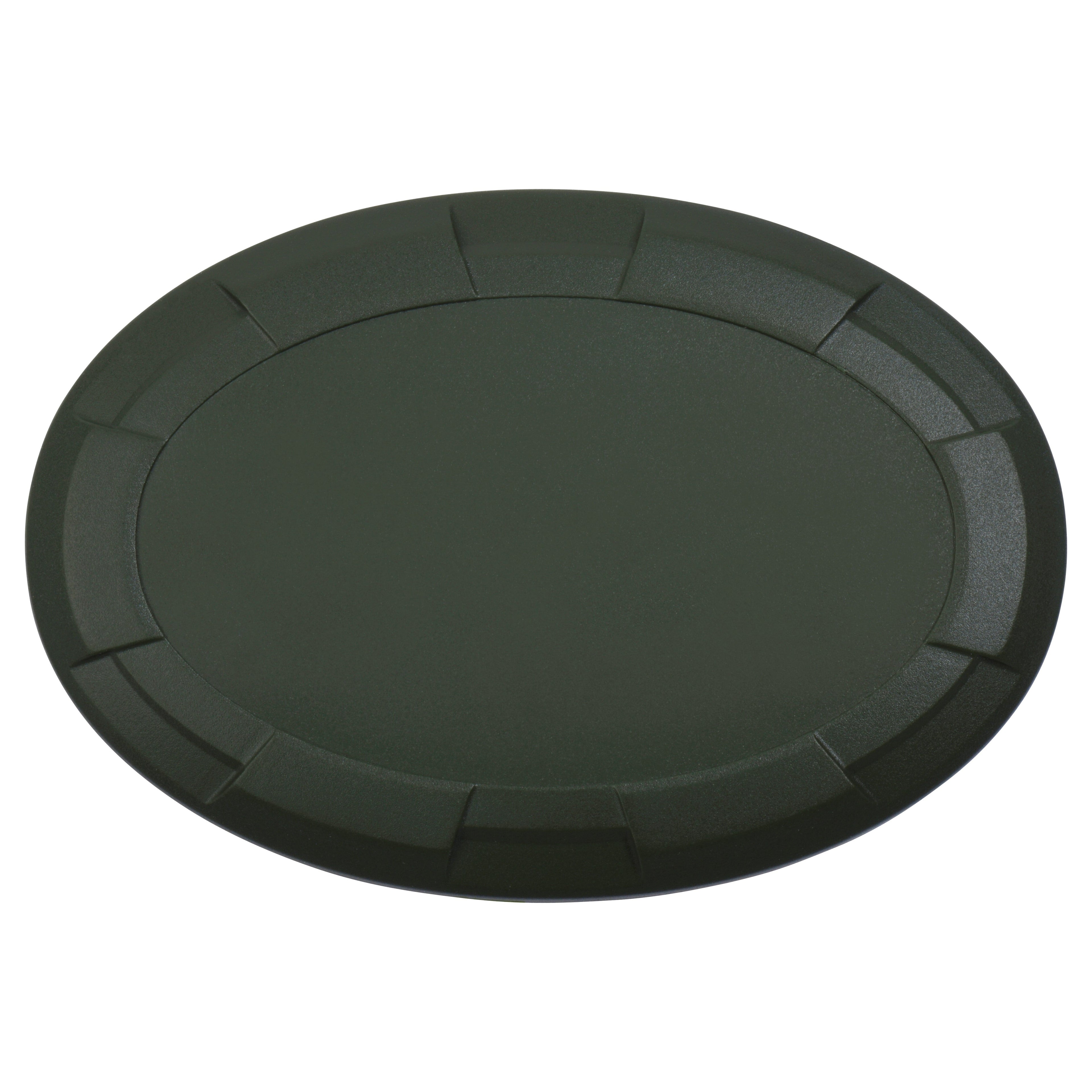 Steering Wheel Emblem Overlay (Select Toyota Models) - ARMY GREEN - BLANK