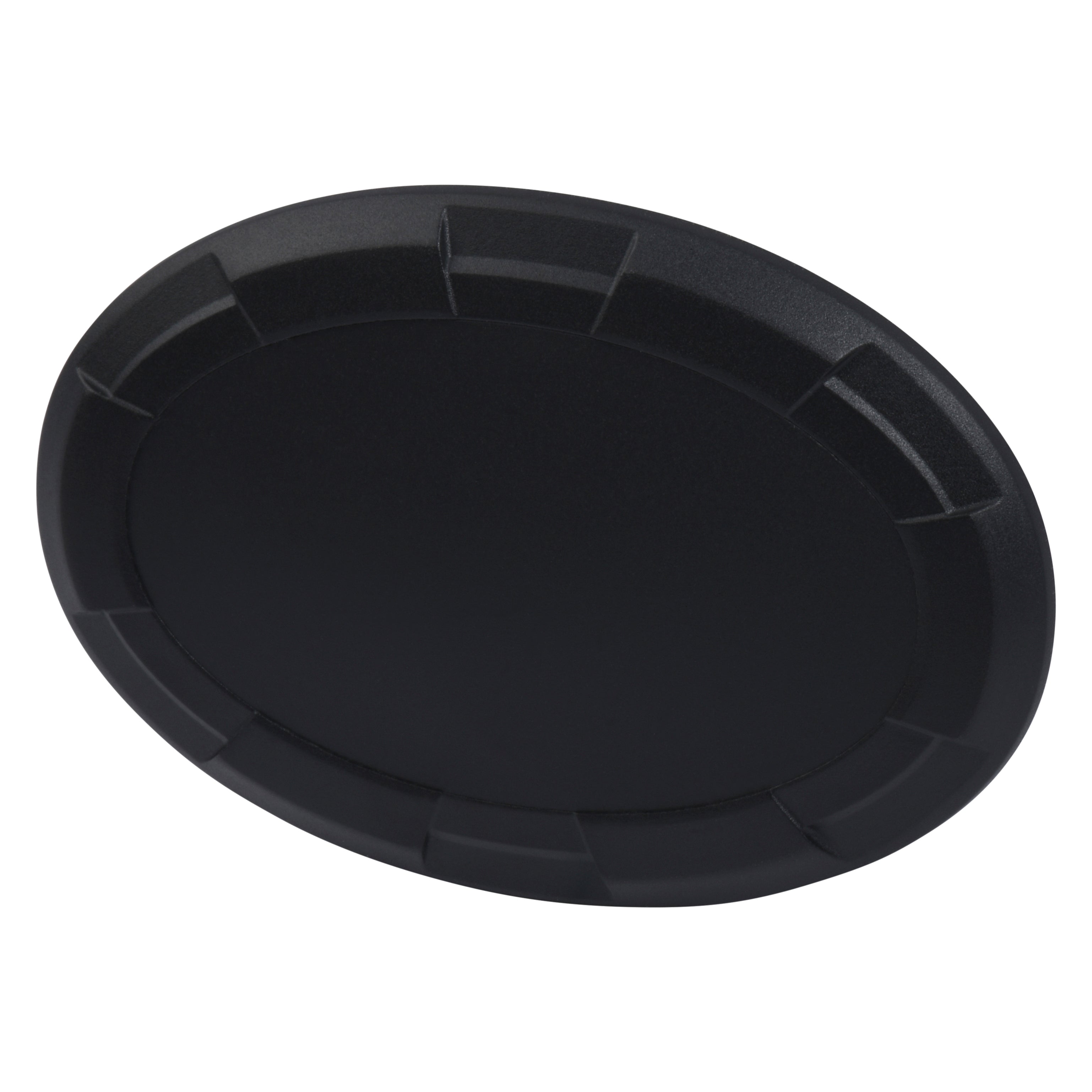 Steering Wheel Emblem Overlay (Select Toyota Models) - BLACK - BLANK