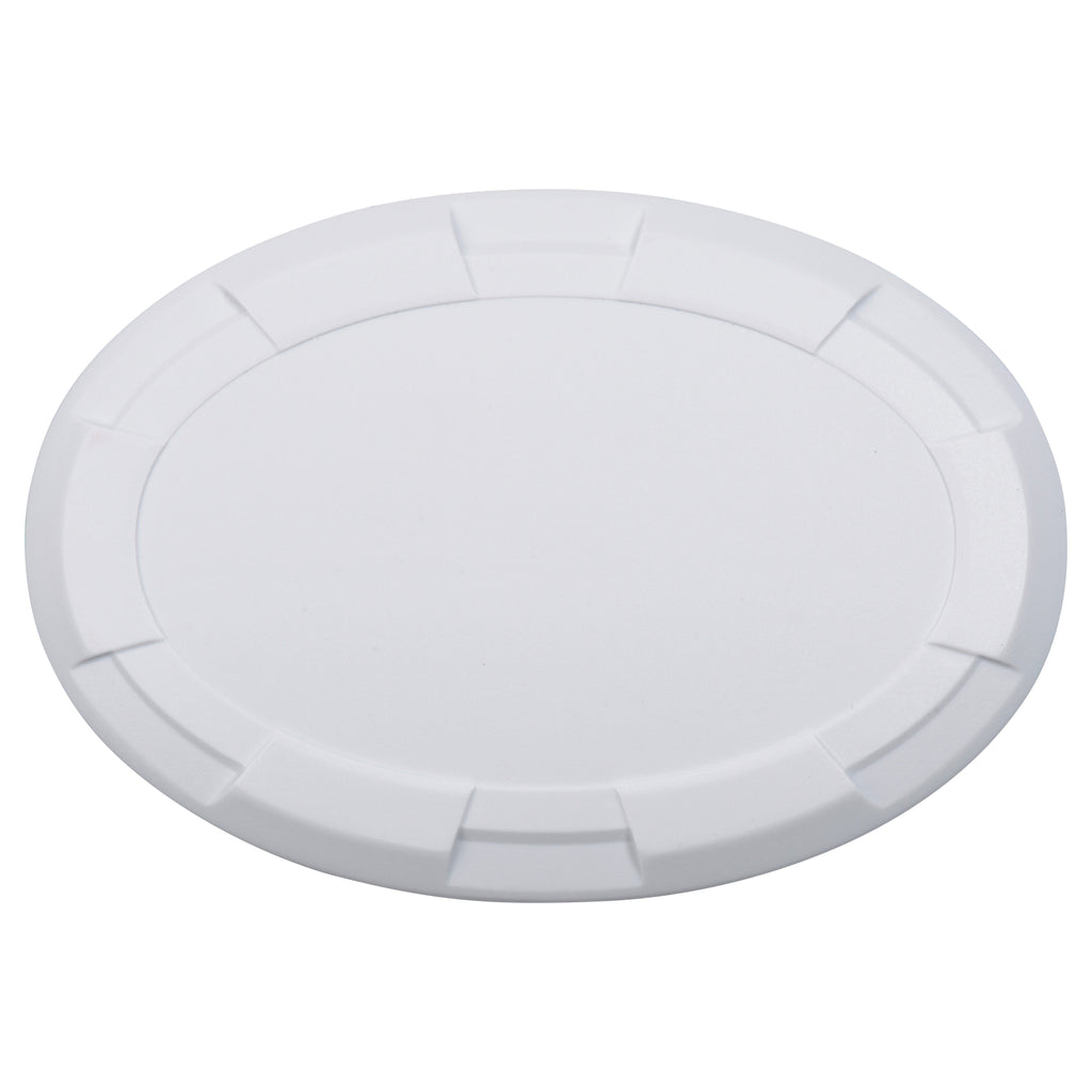 Steering Wheel Emblem Overlay (Select Toyota Models) - WHITE - BLANK