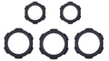 Radio+Climate Knobs - 2019+ RAM - BLACK