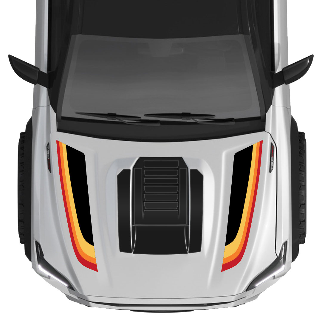 2024+ Tacoma/2025+ 4Runner Fury Hood Scoop Stamp