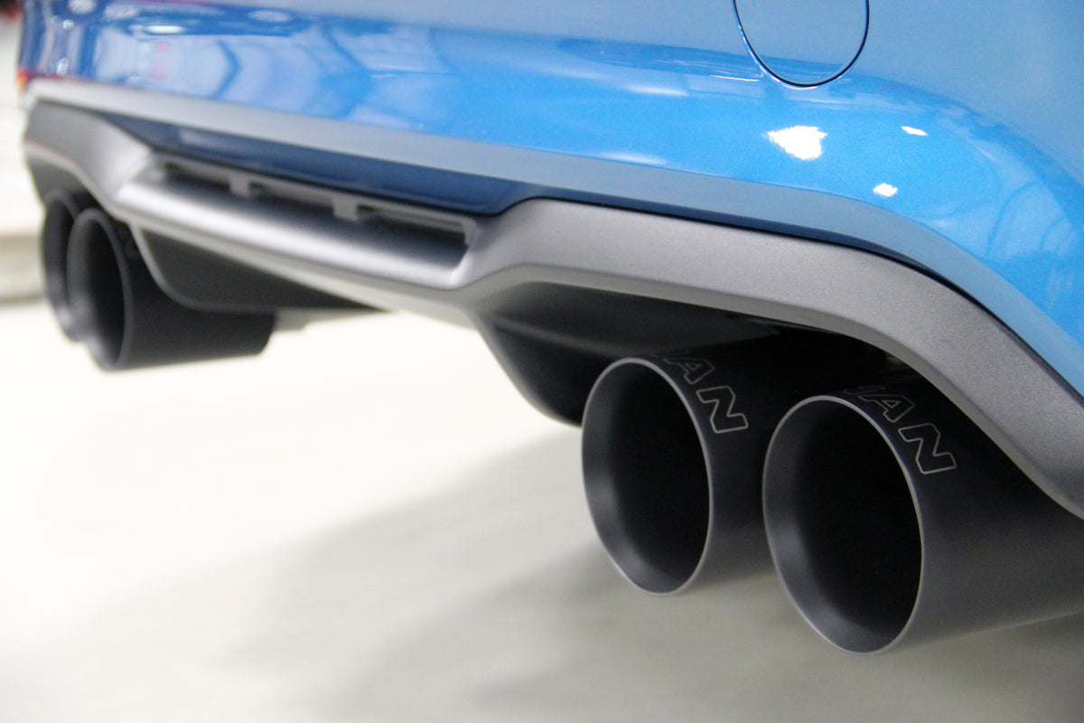 Stainless Steel - Black Tips - F87