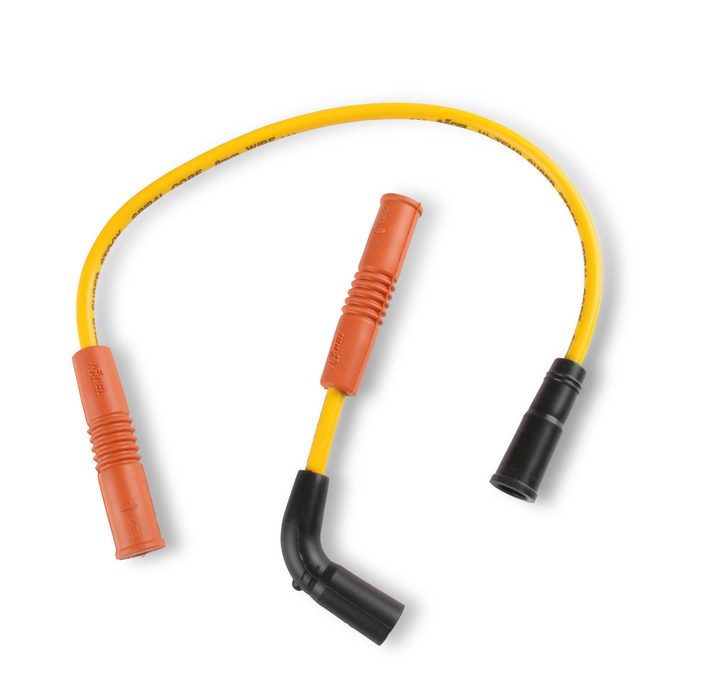Custom Wire Set - 09-15 Sportster XR1200 - 8mm - Yellow - Custom Spark Plug Wire Set for 2009-2015 Sportster XR1200 - 8mm - Yellow