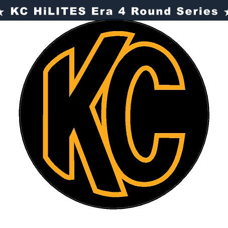 KC HiLITES Era 4 ROUND Series Light Cover Overlays - Universal