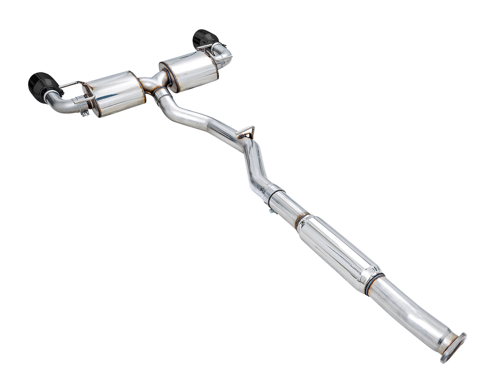 AWE Touring Edition Exhaust for Subaru BRZ / Toyota GR86 / Toyota 86 / Scion FR-S - 5" Diamond Black Tips