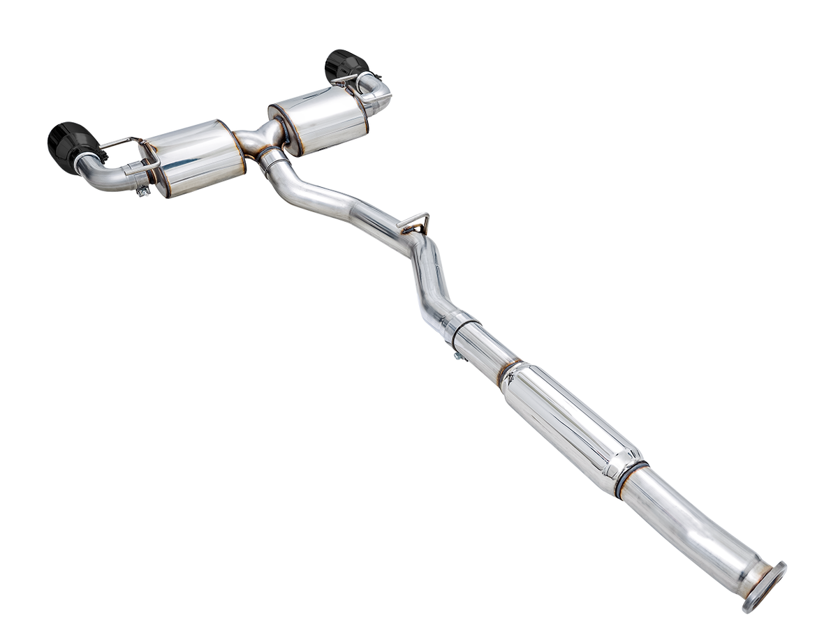 AWE Touring Edition Exhaust for Subaru BRZ / Toyota GR86 / Toyota 86 / Scion FR-S - 5" Diamond Black Tips
