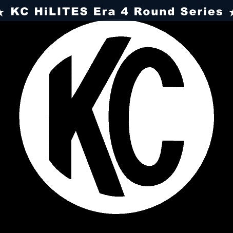 KC HiLITES Era 4 ROUND Series Light Cover Overlays - Universal