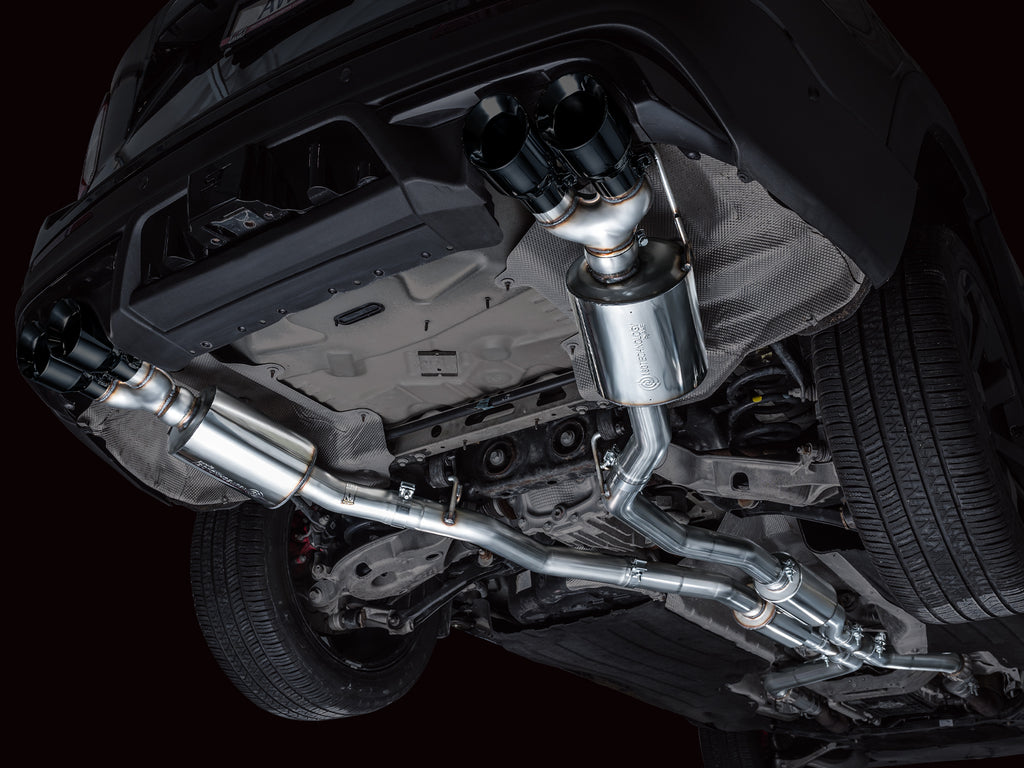 AWE Touring Edition Exhaust for Ford Explorer ST - Diamond Black Tips