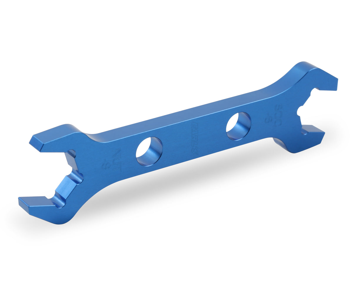 Double-Ended Hose End Wrench, Hex Size 7/8 x 3/4, 8 Nut-6 Socket, Blue