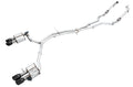 AWE SwitchPath™ Exhaust for Audi B9 S5 Coupe - Non-Resonated - 4" Diamond Black Tips