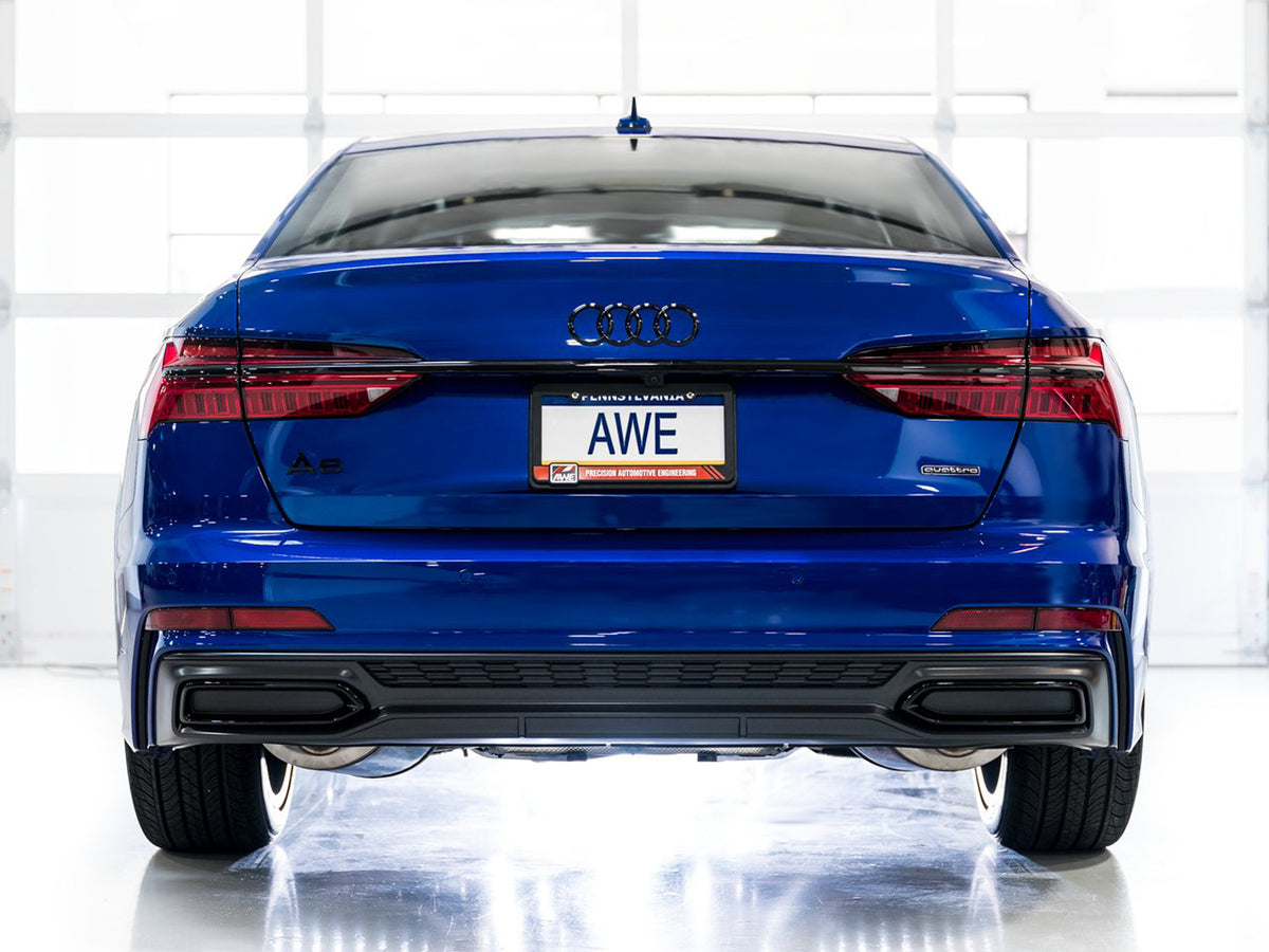 AWE Touring Edition Exhaust for Audi C8 A6/A7 - Turndowns