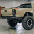 Tacoma Rock Runner High Clearance  Rear Bumper / 3rd Gen / 2016-2023 / Raw / Double Tube Sides
