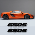 McLaren 650S Side Script Decals