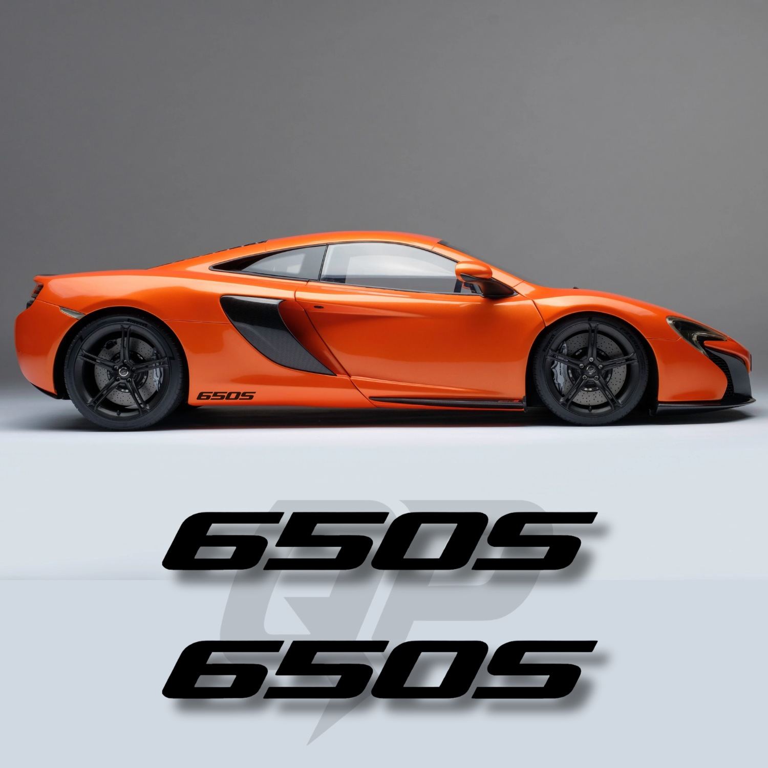 McLaren 650S Side Script Decals