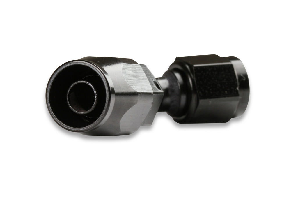 Earls 45 Degree Swivel-Seal® Hose End AN -8 - Black