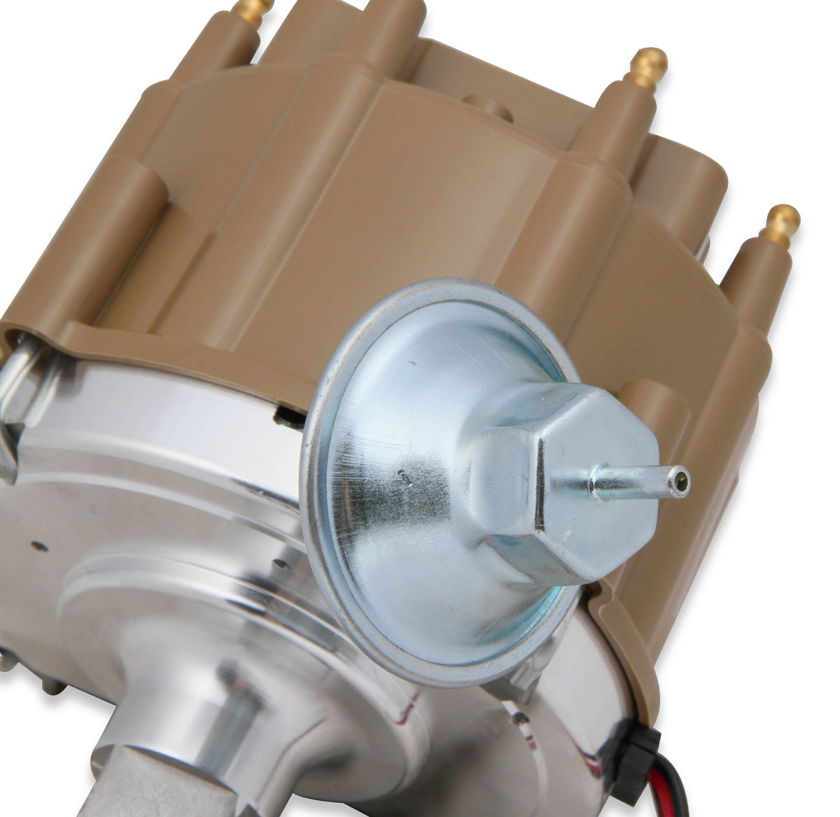 Performance HEI Distributor w/o Coil - Chevrolet SBC/BBC - High Performance Ignition Module - Brown Cap - Ready-to-Run Series