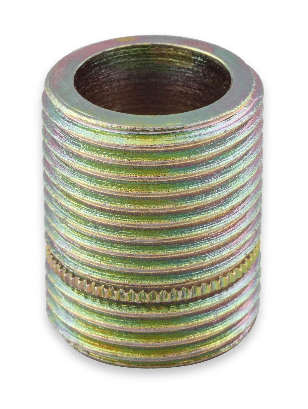 Cast Remote Oil Filter Mount Kit with 1/2" NPT facing upward - Female 3/4"- 16 Thread for Single Filter Mount.