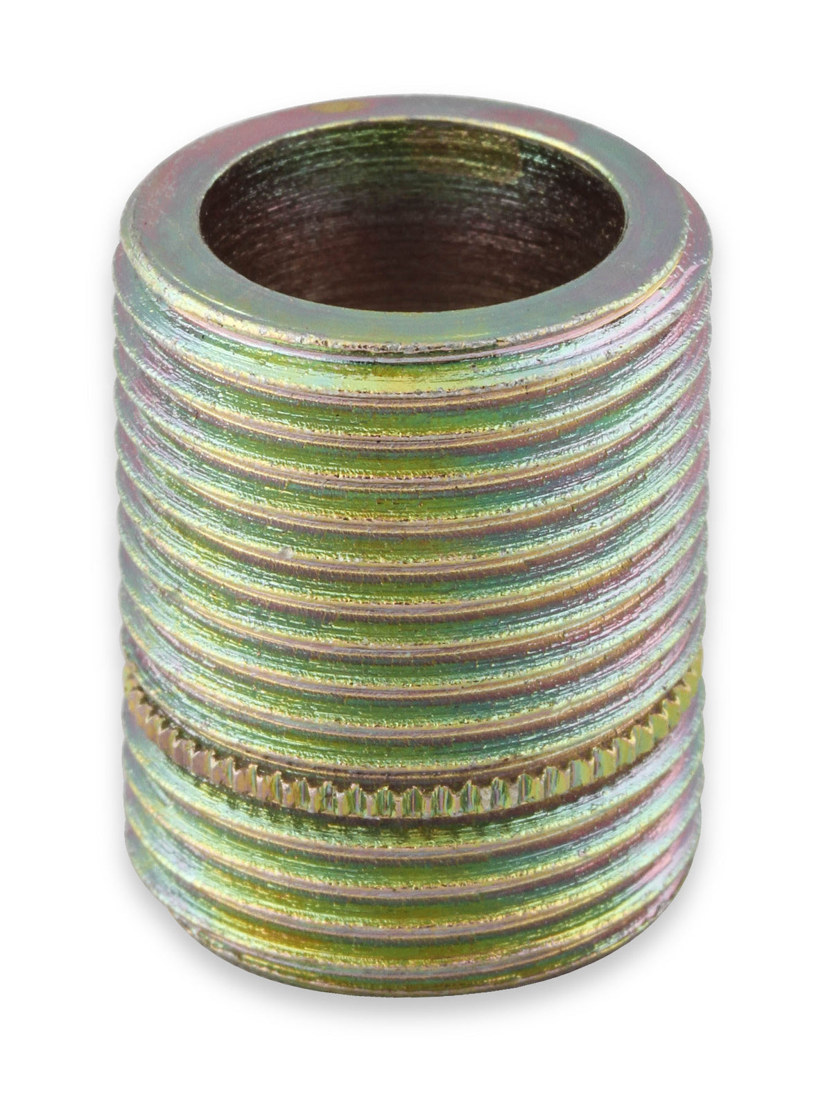 Cast Remote Oil Filter Mount Kit with 1/2" NPT facing upward - Female 3/4"- 16 Thread for Single Filter Mount.