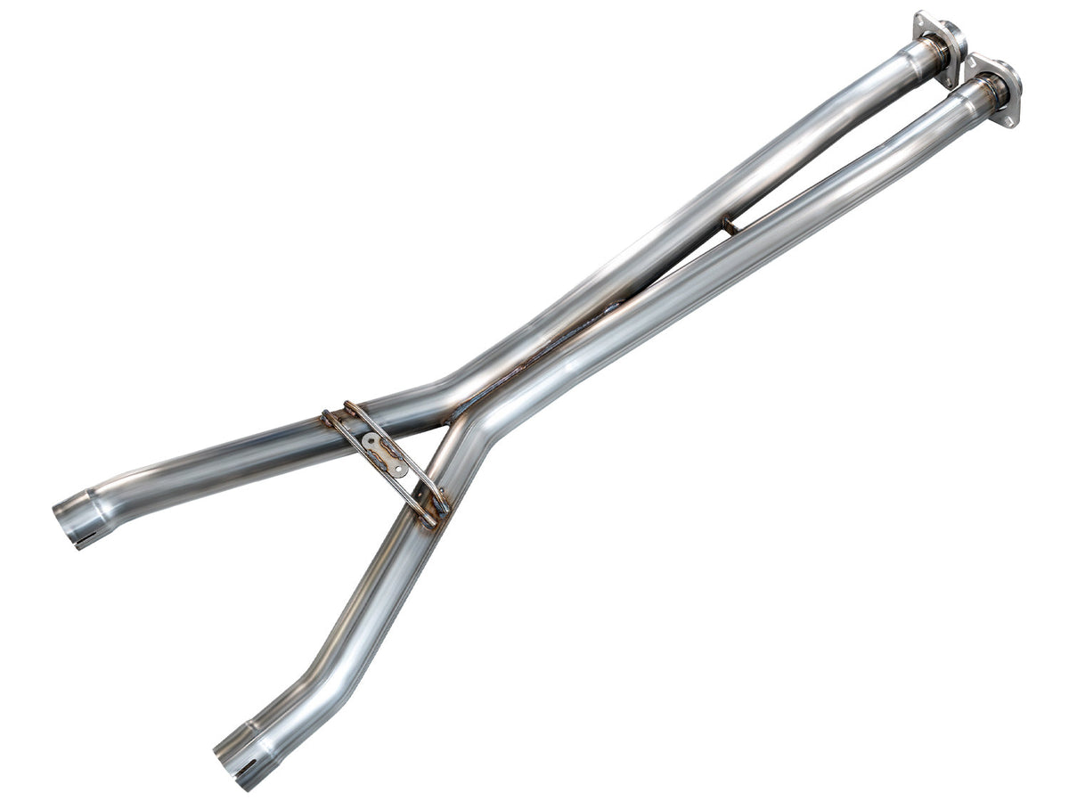 AWE 3010-11662 X-pipe mid section for C6 Chevrolet Corvette 6.2L