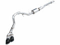 AWE 0FG Catback Side Exit Exhaust for 2021+ Suburban/Yukon XL 5.3L - 4.5" Diamond Black Tips - 3015-33008