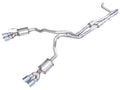 AWE 0FG Catback Exhaust for 2021+ Tahoe/Yukon 6.2L - 4.5” Chrome Silver Tips