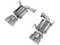AWE 3015-42424 Touring Edition axleback exhaust with four chrome silver tips