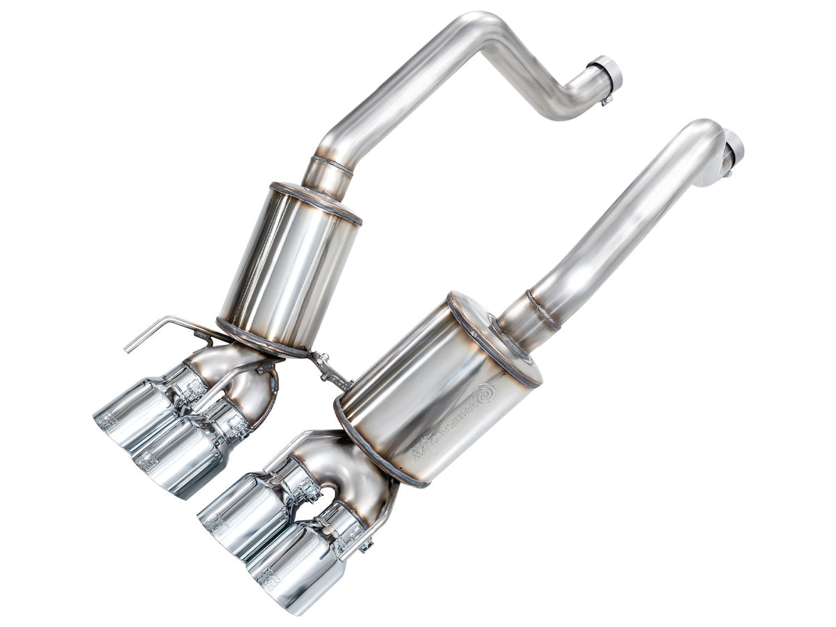 AWE Touring Edition Axleback Exhaust for C6 Chevrolet Corvette Z06/ZR1 - 4.5” Chrome Silver Tips
