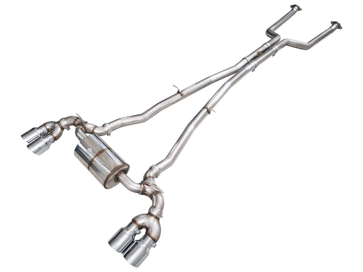 AWE Touring Edition Catback Exhaust for BMW G90/G99 M5 - 4.5" Chrome Silver Tips