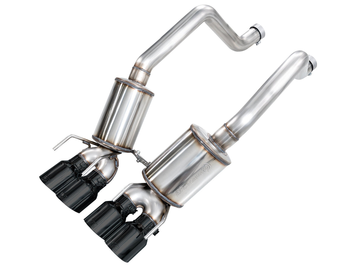 AWE Touring Edition Axleback Exhaust for C6 Chevrolet Corvette Z06/ZR1 - 4.5” Diamond Black Tips