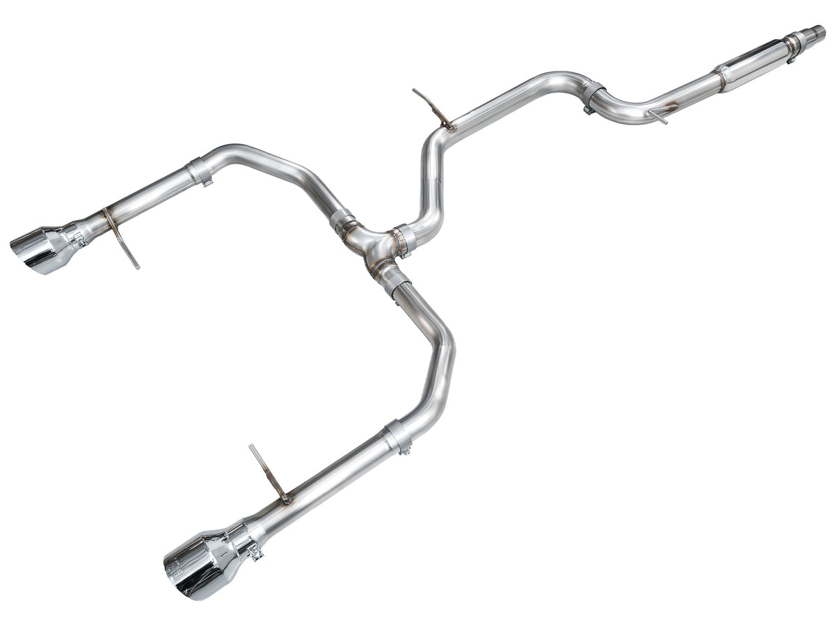 AWE Track Edition Exhaust for MK7.5 GLI - Chrome Silver Tips