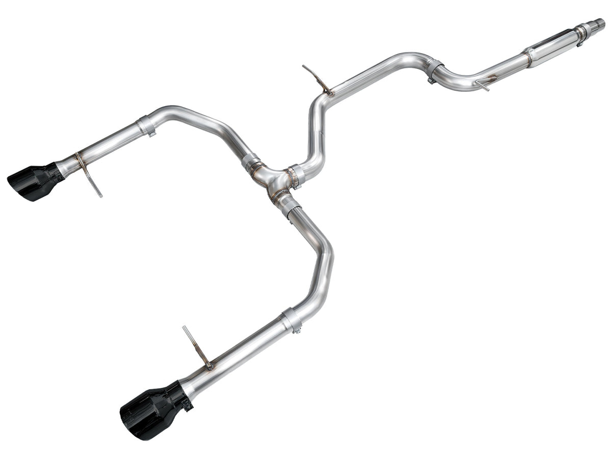 AWE Track Edition Exhaust for MK7.5 GLI - Diamond Black Tips