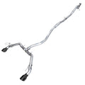 AWE 3020-33331 Track Edition exhaust with dual Diamond Black tips for Civic Si and Acura Integra