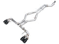 AWE Track Edition Exhaust for G42 M240i - 4" Diamond Black Tips